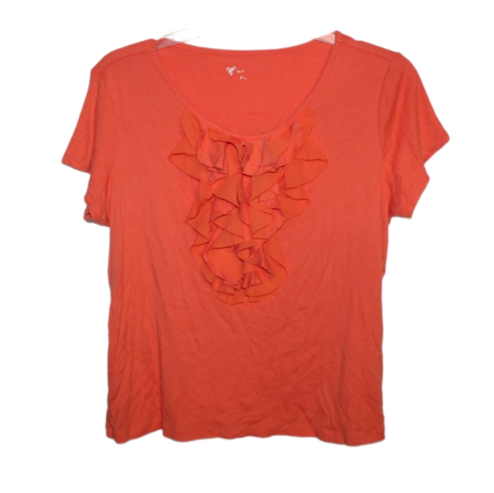 Women's Ruffle Short Sleeve Top